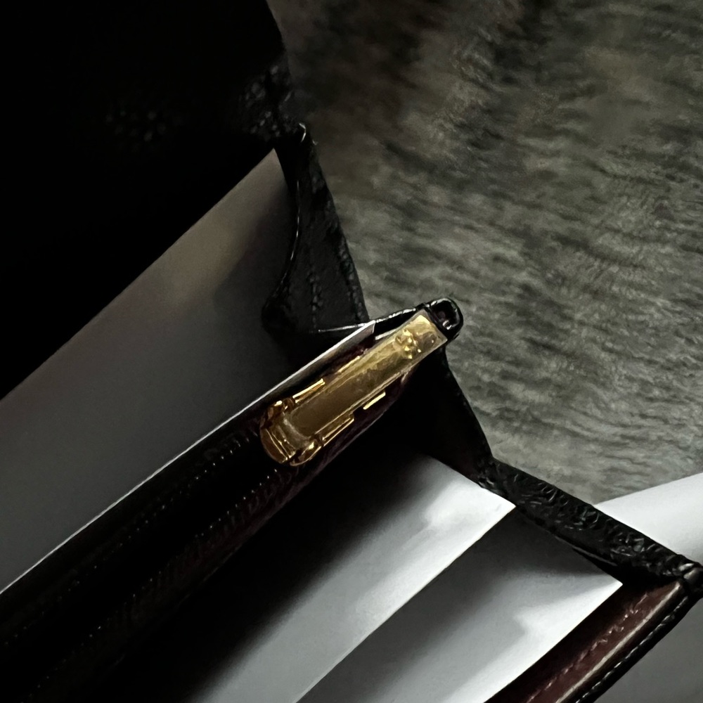 CHANEL LONG CLASSIC FLAP WALLET CAVIAR SKIN CC LOGO - Picture 6 of 11